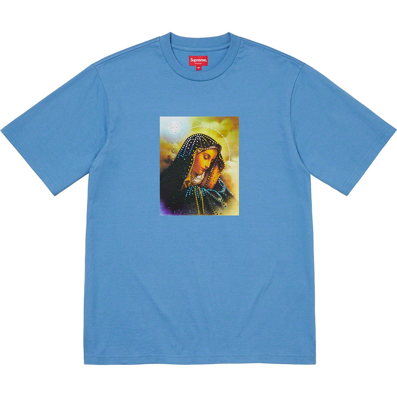 Mary Rhinestone S/S Top view 10